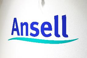Ansel Healthcare Japan signboard and logo